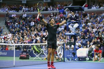 Rafa Nadal ganó a Kevin Anderson por 6-3, 6-3 y 6-4.