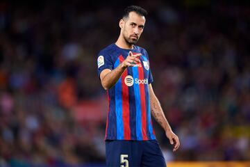 Sergio Busquets has played more than 700 times for Barcelona since making his debut in 2008.