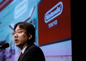 Shuntaro Furukawa, presidente de Nintendo, durante el encuentro financiero de Nintendo el pasado 31 de enero, Tokio | REUTERS/Kim Kyung-Hoon