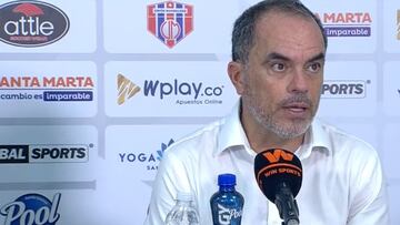 Resaltó lo difícil que es remontar y más aún en Santa Marta.