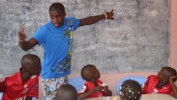 Rio Mavuba, que nació en el mar y jugó con Francia, ayuda a 40 huérfanos en el fútbol y la vida