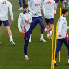 Cubarsí, Bryan Gil y Bryan Zaragoza no estarán ante Dinamarca