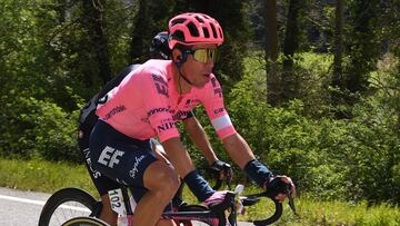 Rigoberto Urán, el mejor colombiano en la etapa 5 de la Volta a Catalunya.