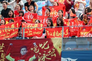 Sun Yang: descalifican al oro, lo gana ¨¦l y la l¨ªa con Scott