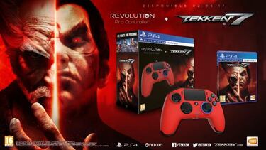 Tekken 7 y el mando Nacon Revolution Pro, en pack para PS4