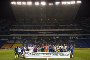 Así fueron los homenajes en Liga MX en memoria de las víctimas del sismo