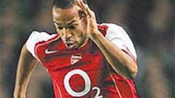 <b>SIEMPRE GUNNER. </b>Thierry Henry no quiere irse de Highbury.