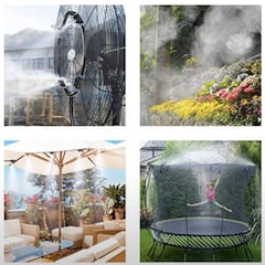 Refréscate en verano con este sistema de riego y nebulizador, el más vendido en Amazon