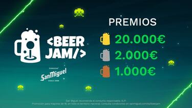 Beer Jam de Cervezas San Miguel: así será la jam de videojuegos con 20.000 euros en premios