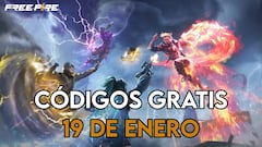 Free Fire | Códigos de hoy lunes 19 de enero de 2026: recompensas gratis