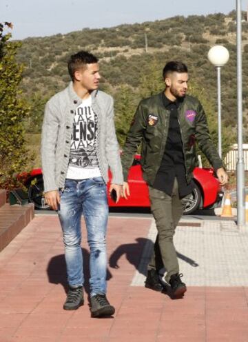 Lucas y Yannick Carrasco.