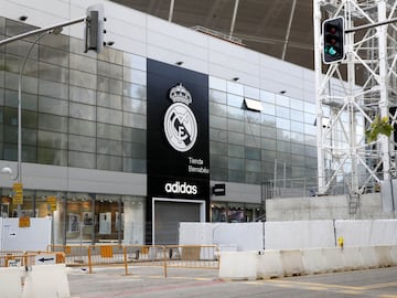 Little-by-little the 'new' Bernabéu is taking shape in the Spanish capital as the reconstruction works continue for the future home of Los Blancos.