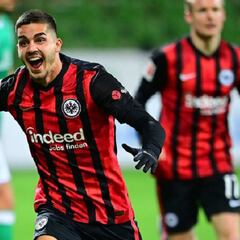 André Silva y el Atlético: "Muy caliente; lo de Jovic, imposible"