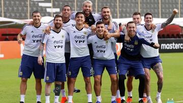 Agustín Marchesín disfruta cada minuto con Argentina