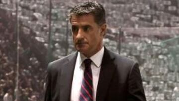 Míchel en su etapa en el Olympiakos