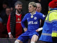 Chelsea are on to the quarterfinals of the FA Cup with an extra time goal from Alejandro Garnacho who celebrated his winner paying homage to his idol.