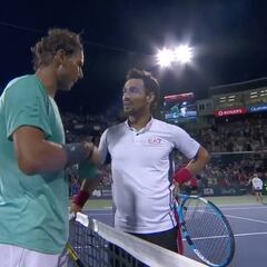 'Cazan' una conversación de Nadal con su rival tras el partido que engrandece y mucho al español...