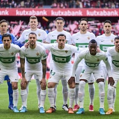 Aprobados y suspensos para el Elche: sólo Edgar y Josan mantuvieron la emoción