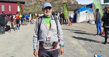Corrió el Patagonian International Marathon con 75 años: "Hay que hacer deporte hasta que uno pueda"