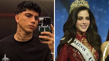 Así reaccionó Kevin Álvarez al triunfo de su exnovia Fátima Bosch en Miss Universo 2025
