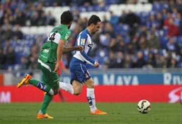 1-0. Sergio García anotó el primer tanto.