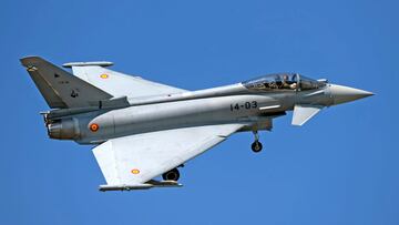 Eurofighter del Ejército del Aire y del Espacio de España.