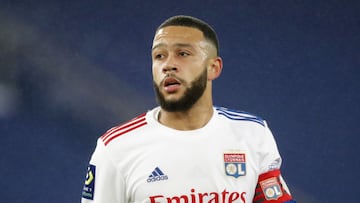 El Lyon dejará salir a Memphis Depay en enero por 5 millones