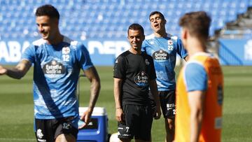 Borja Jim&eacute;nez no correr&aacute; riesgos en el Deportivo - Unionistas.