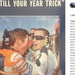 La emotiva carta de Roger, el hermano pequeño de Hayden