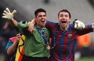 El centrocampista holandés jugó únicamente la temporada 2005/06 con el Barcelona y logró cuatro títulos, incluida la Champions League. 
