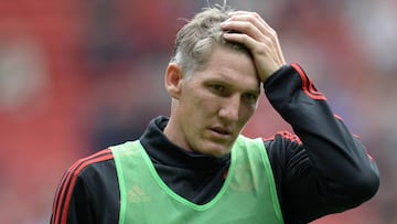 Bastian Schweinsteiger, durante su etapa en el Manchester United.