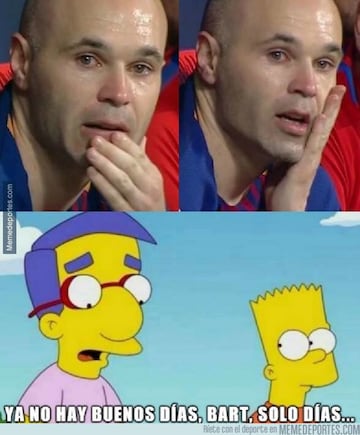 Iniesta y Torres protagonistas de los memes de la jornada