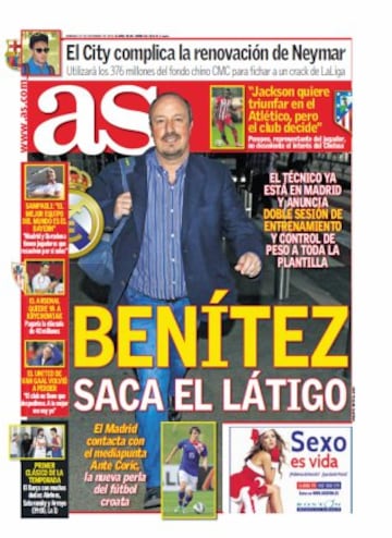 Las portadas de AS de diciembre