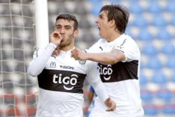 Ariel Núñez celebrando el 1-0 sobre Huachipato en Talcahuano.