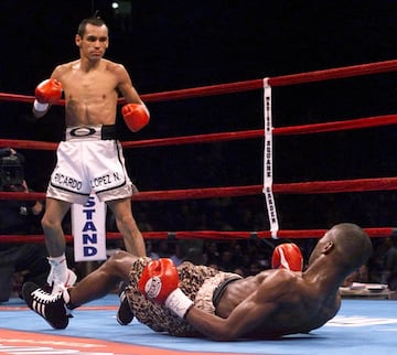 ‘Finito’ López disputó dos encuentros en el Madison Square Garden, en ambas ocasiones propino nocaut. La primera función del mexicano en Nueva York fue contra Alex Sánchez a quien retiró del cuadrilátero en el quinto round. La última pelea de Ricardo como profesional fue en la ‘Gran Manzana’ contra Zolani Petelo, el púgil azteca terminó la pelea en el octavo asalto. 