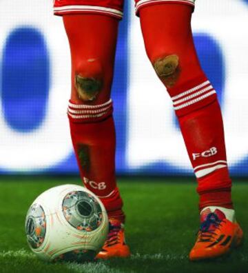 Robben jugador del Bayern de Munich.