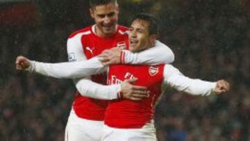 Alexis Sánchez nuevamente se robó todos los elogios de la prensa.