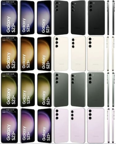 Samsung Galaxy S23+, una filtración muestra su aspecto