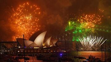 En Australia ya es A&ntilde;o Nuevo y ya empiezan sus fiestas.