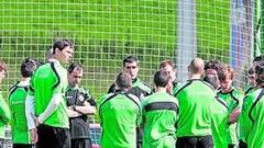 Muñiz felicitó a su plantilla por la entereza demostrada