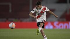 Alerta en River: Nacho Fernández se retiró lesionado