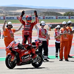 Ducati, sobre Márquez: “Es una obra maestra”