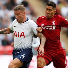 Alderweireld jugó sin el escudo del Tottenham en su camiseta