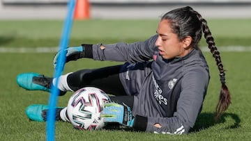Sara Ezquerro, portera del Real Madrid.