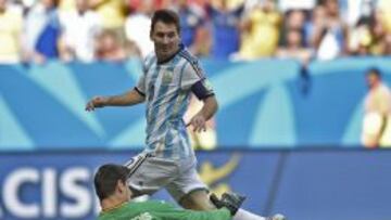 Pase de genio de Leo Messi