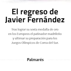 Conociendo a Javi Fernández: su cuádruple Salchow, su bota..
