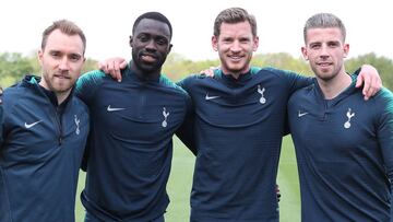 Davinson Sánchez, defensa colombiano en Tottenham