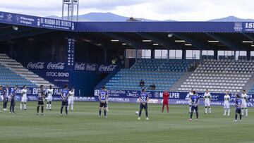 15/06/20 PARTIDO SEGUNDA DIVISION
CORONAVIRUS COVID19
PONFERRADINA - ELCHE
MINUTO SILENCIO ESRTADIO TORALIN VACIO PANORAMICA VISTA GENERAL