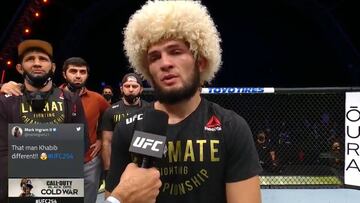 Khabib: "Esta ha sido mi última pelea"