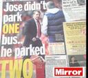 'Daily Mirror': "Mourinho no aparcó un autobús… aparcó dos"